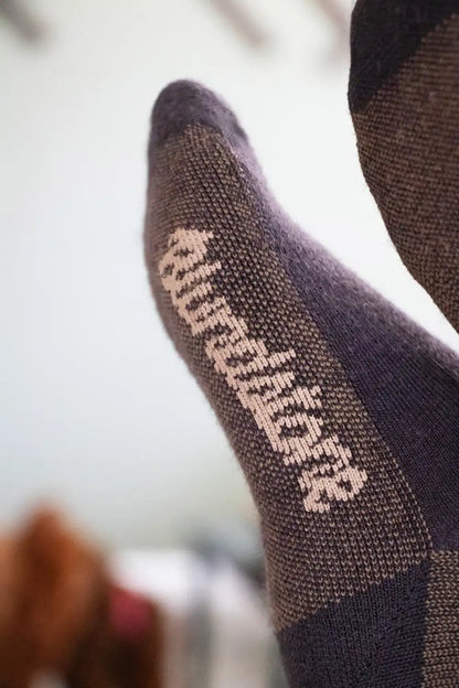 Coyote Brown Merino Wool Blend Socks