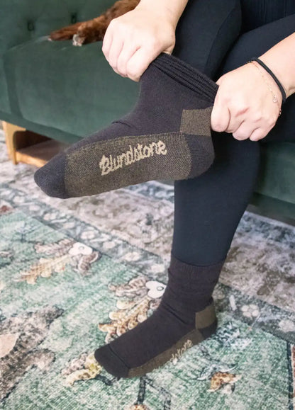 Coyote Brown Merino Wool Blend Socks