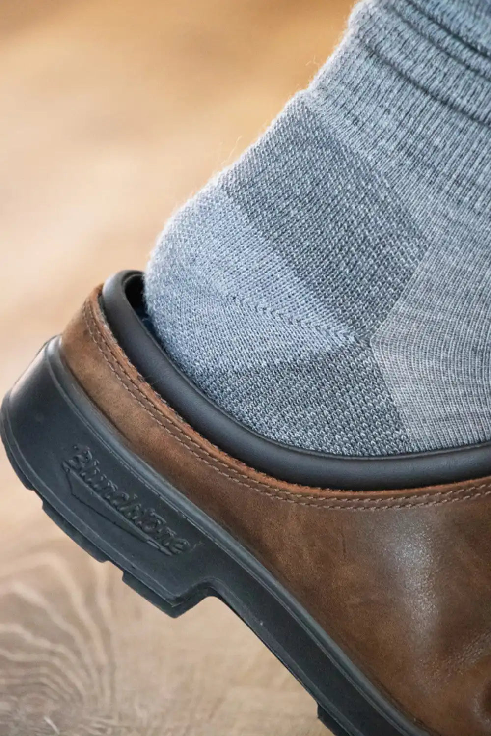 Forge Grey Merino Wool Blend Socks