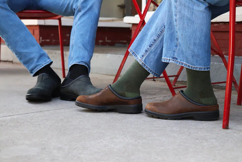 Cargo Green Merino Wool Blend Socks